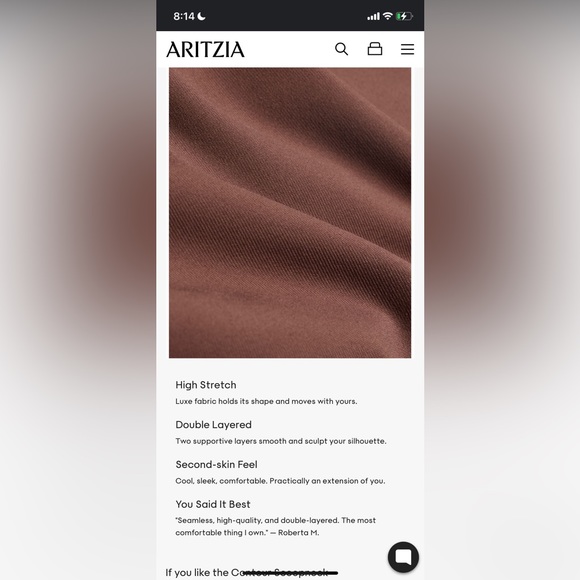 Babton Contour Scoopneck tank - Picture 6 of 6